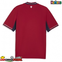 Camisa de Futebol República Checa Equipamento Principal Mundo 2026 Manga Curta
